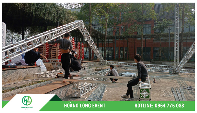 cho thuê nhà bạt không gian chuyên nghiệp